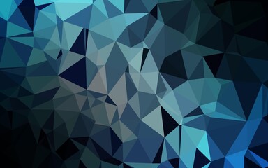 Light BLUE vector low poly texture.