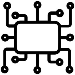 
A server processes requests and delivers data over a network connection, server network 
