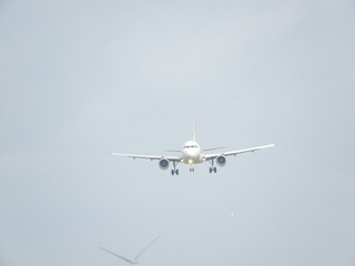 airplane at schiphol airport