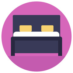 
A piece of furniture used as place to sleep, bed
