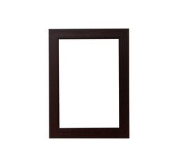 front view chalkboard on table