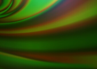 Light Green vector blur pattern.