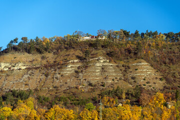 Herbstliches Jena in Thüringen - Der Berg Jenzig