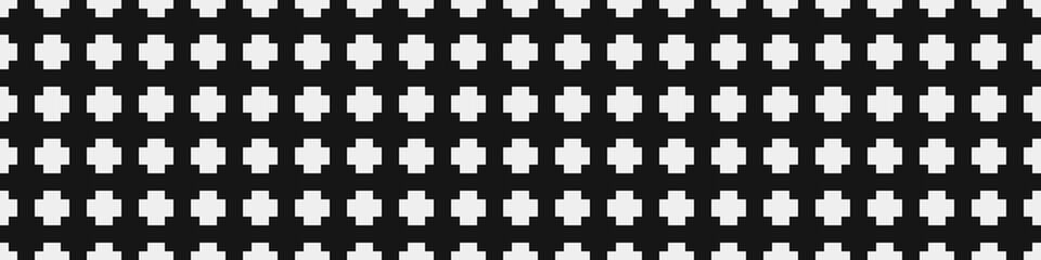 Abstract Cross Pattern Dots Logo generative computational art illustration