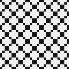 Fototapeta premium Abstract Cross Pattern Dots Logo generative computational art illustration