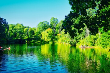 lake in the park