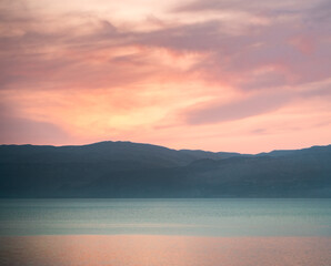 Fototapeta premium Dead sea sunrise