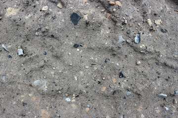 texture of the sand on the beach