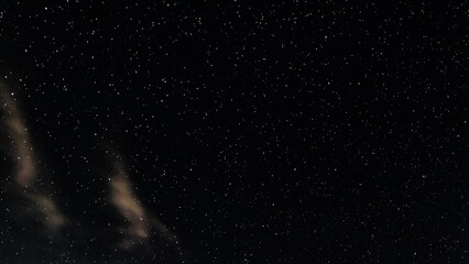Summer sky with stars