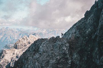 Extreme mountain climbing