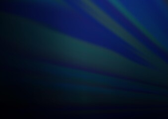 Fototapeta premium Dark BLUE vector texture with colored lines.