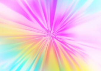 Obraz premium Light Multicolor, Rainbow vector blurred and colored background.