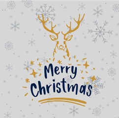 Christmas Poster. Chrismas Illustraion, Merry Christmas Vector, New Merry Christmas Design, New Design, Design template Christmas, 