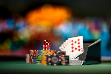 High stakes Poker game