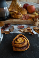 autumn breakfast still life