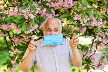 Asthma treatment concept. Difficulty in breathing. Allergic reaction. Limit risk infection...