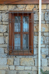 Obraz premium Windows with beautiful architecture