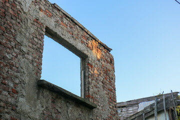 Fototapeta premium Windows with beautiful architecture