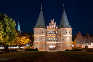 Fototapeta premium Holstentor Lübeck