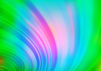 Obraz premium Light Multicolor, Rainbow vector abstract bright template.