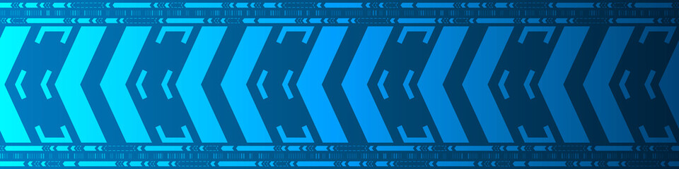 Abstract blue speed pattern digital background, technology arrow movement design
