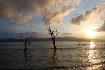 sunset at Havlock island