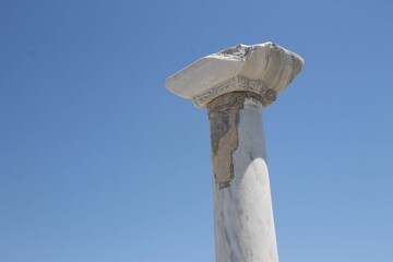Greek column, Kos Island, Greece