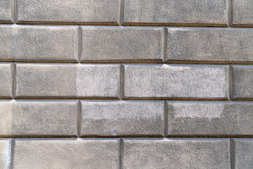 Background of brick stone wall texture. Close up image. Outdoor