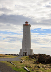 Fototapeta na wymiar Akranes Lighthouse, Iceland