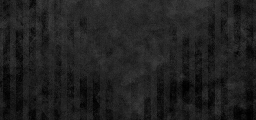 black stylish dark monochrome background for banners, with shabby vertical stripes