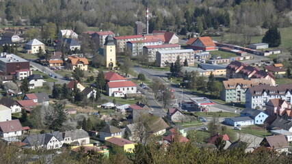 view of the city