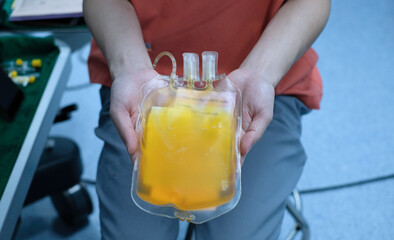 fresh frozen plasma (FFP) bags for blood transfusion