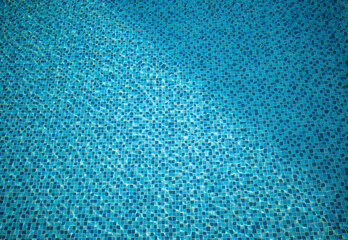blue texture background swimming pool