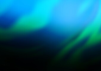 Light BLUE vector blurred shine abstract pattern.
