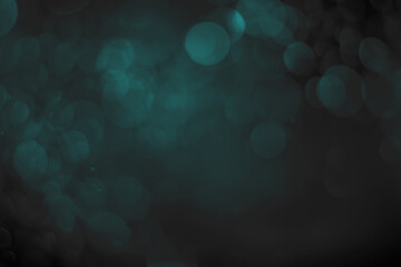 Green abstract background with blurred bokeh. Blurred lights background. Abstract bokeh lights with soft light background. Bokeh pattern. Wallpaper. Bokeh background.
