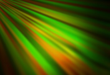 Dark Green, Yellow vector pattern with narrow lines.