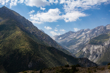 landscape in the mountains