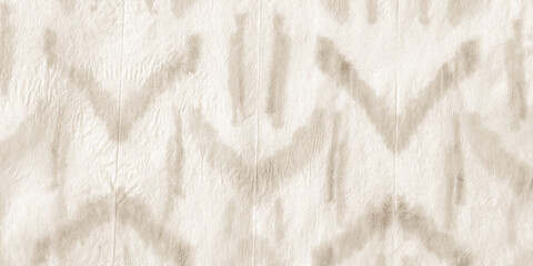 Old Paper Ogee Pattern. Tie Dye Shibori. 