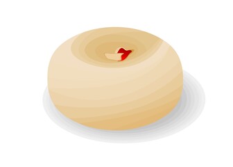 Sandesh Indian Sweets or Mithai Food Vector