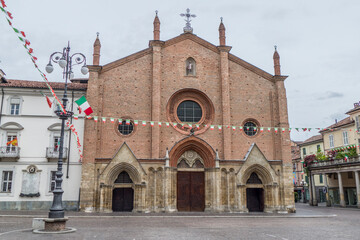 Obraz premium The church of San Secondo in Asti