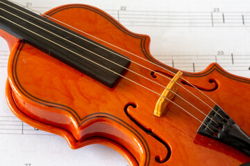 Fototapeta premium Cello isolated on white background