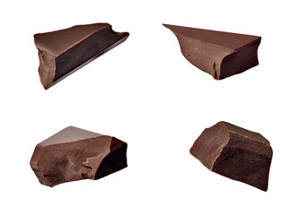 chocolate piece sweet food dessert falling