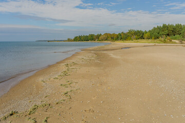 Wasaga Beach during fall, Ontario, Canada