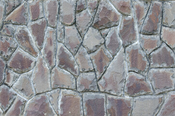 Stone wall texture background natural color