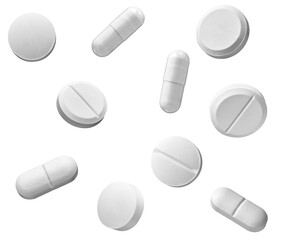 white pill medical drug medication