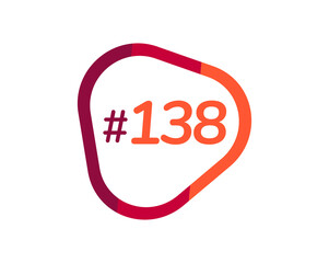 Number 138 image design, 138 logos