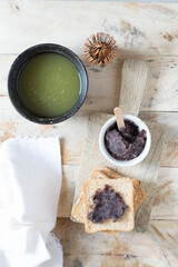 The traditional japanese jam, know as 