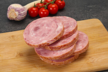 Natural ham made from pork