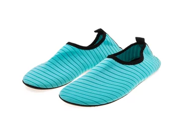 Selbstklebende Fototapeten swimming shoes isolated © ksena32