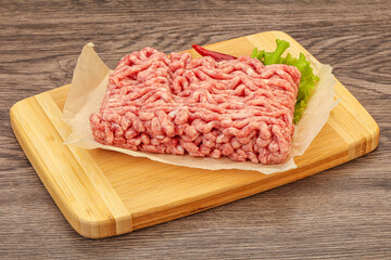 Minced meat - pork and beef
